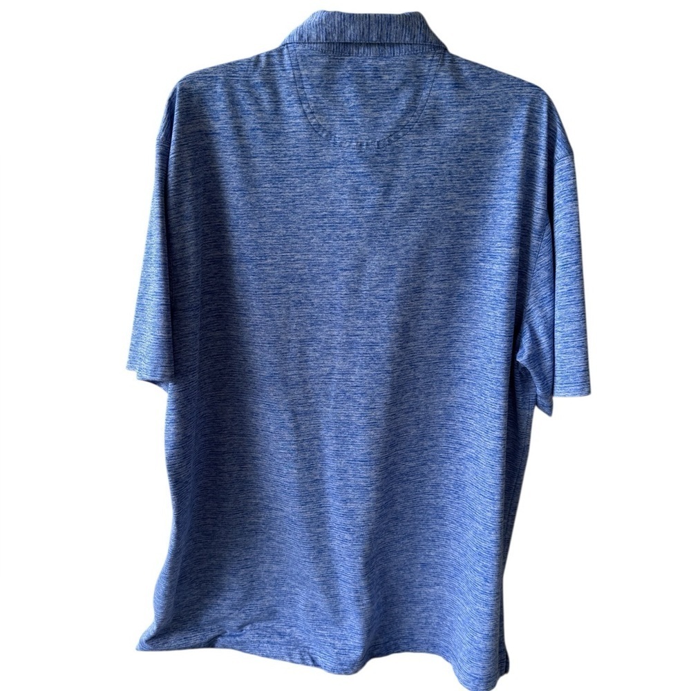 Greg Norman Collection Blue Polo Shirt Classic Design - Picture 2 of 3